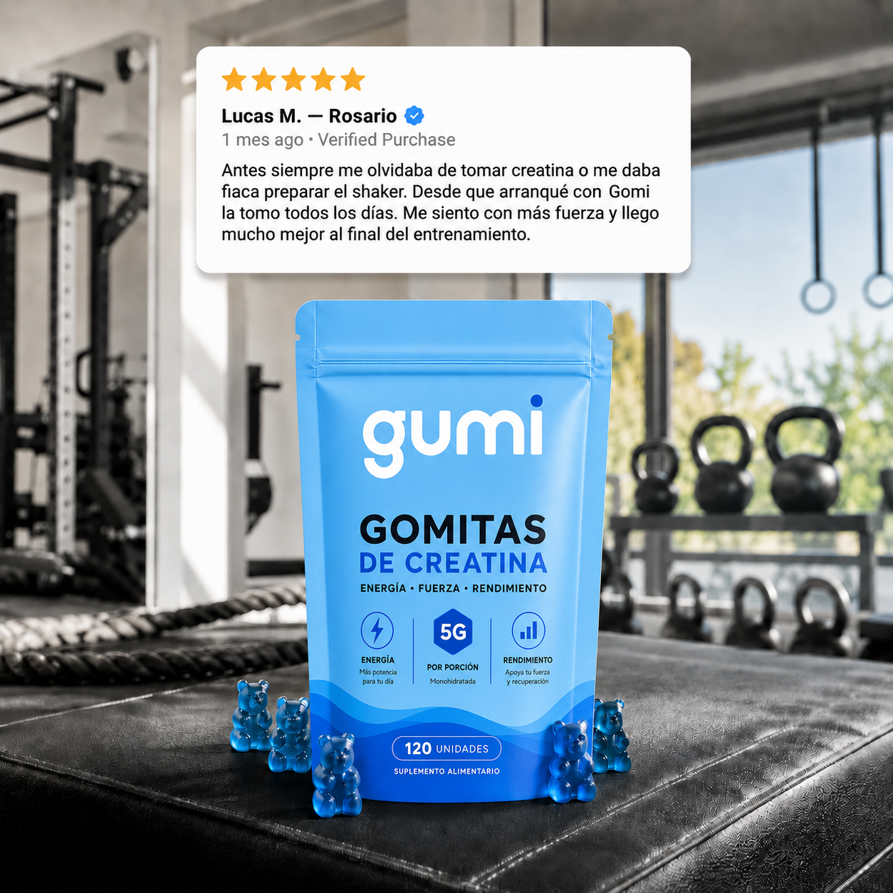 Gomitas de Creatina | GUMI